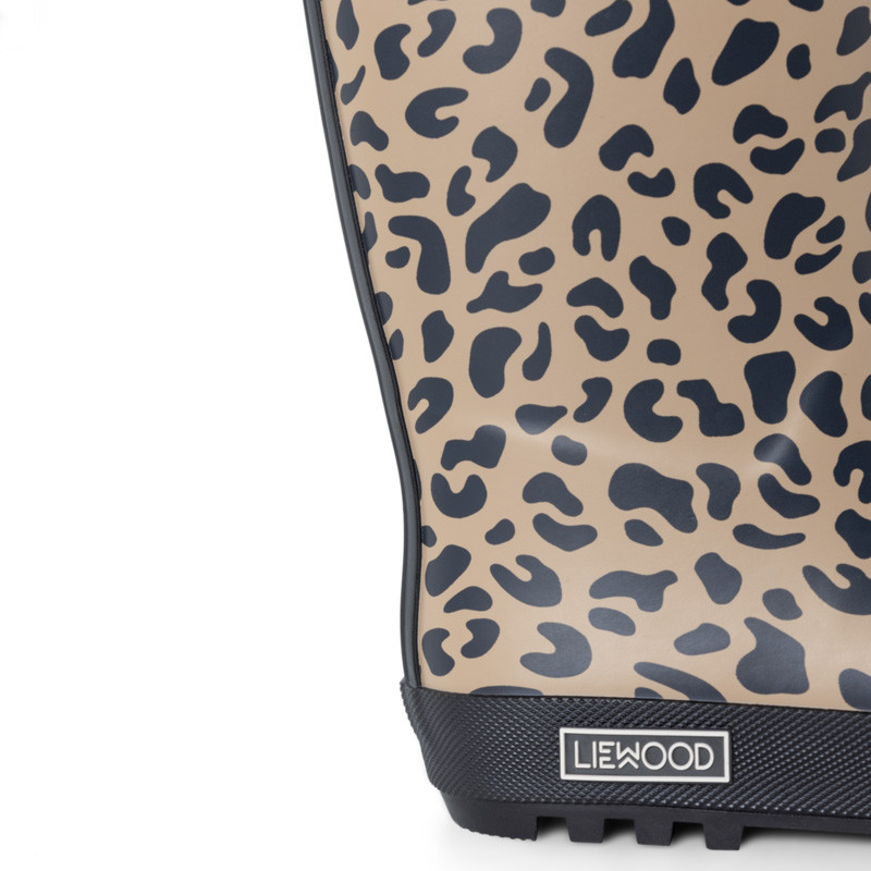 LIEWOOD dětské zateplené holínky Mason Mega leo / Oat mix