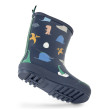 LIEWOOD dětské zateplené holínky Mason Dino roar / Classic navy