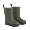 LIEWOOD dětské zateplené holínky Mason Hunter green