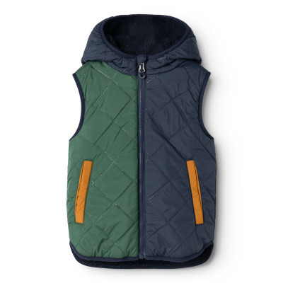 LIEWOOD dětská oboustranná vesta Diana Classic navy mix