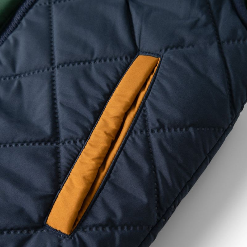 LIEWOOD dětská oboustranná vesta Diana Classic navy mix