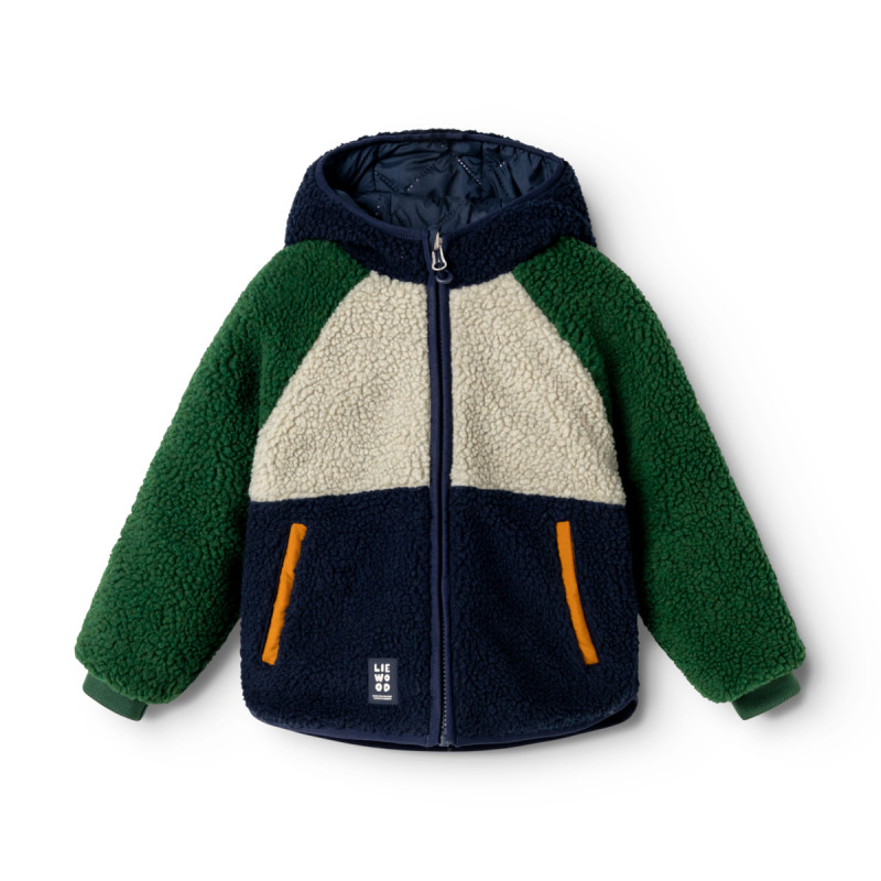 LIEWOOD JACKSON oboustranná bunda Garden green multi mix