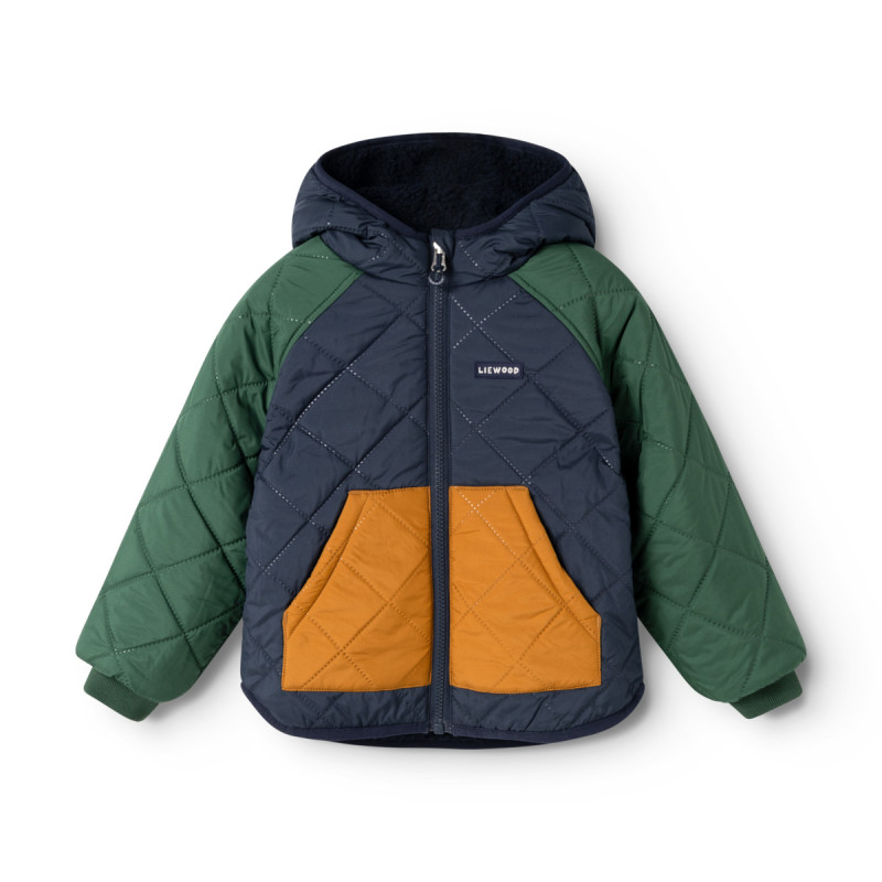 LIEWOOD JACKSON oboustranná bunda Garden green multi mix