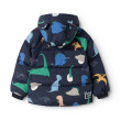 LIEWOOD Polle péřová bunda Dino roar / Classic navy