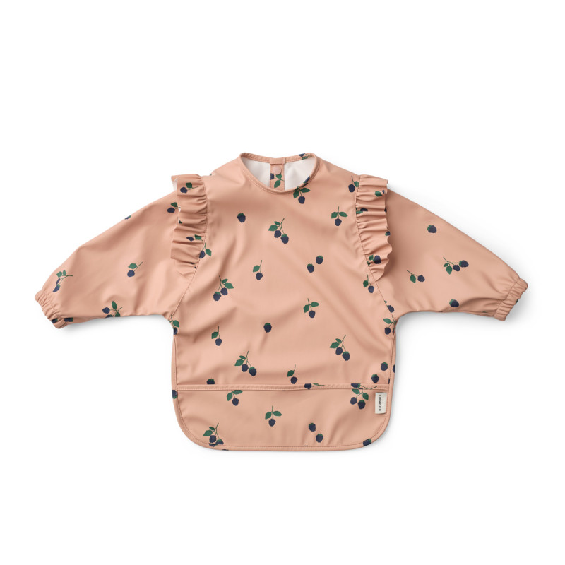 LIEWOOD bryndák s rukávy Merle Ruffle Berry / Pale Tuscany