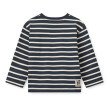 LIEWOOD TYLER pruhované tričko s dlouhým rukávem Classic Navy / creme de la creme