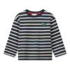 LIEWOOD TYLER pruhované tričko s dlouhým rukávem Classic Navy / creme de la creme