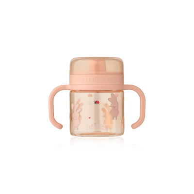 LIEWOOD tréninkový hrneček Kylo 280 ml Wild child / Rosey
