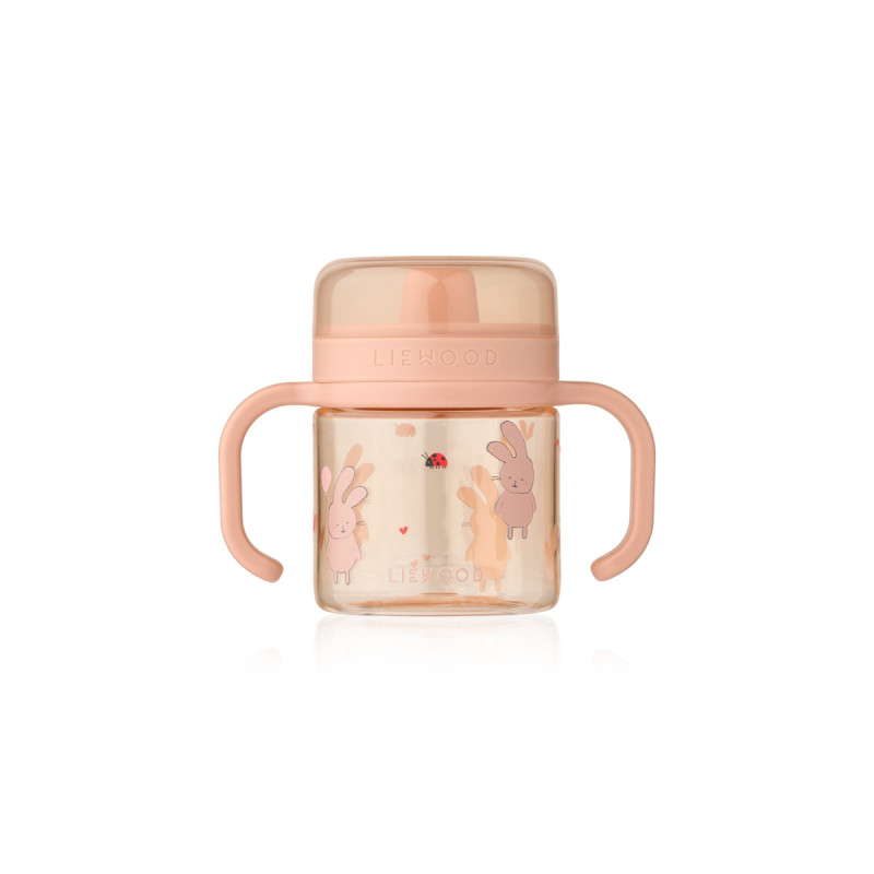 LIEWOOD tréninkový hrneček Kylo 280 ml Wild child / Rosey