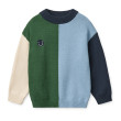 LIEWOOD ORLANE Pletený svetr Beach blue multi mix