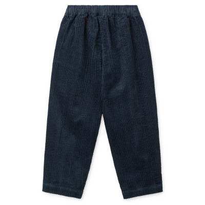 LIEWOOD BORRIS Dětské manšestrové kalhoty Classic navy