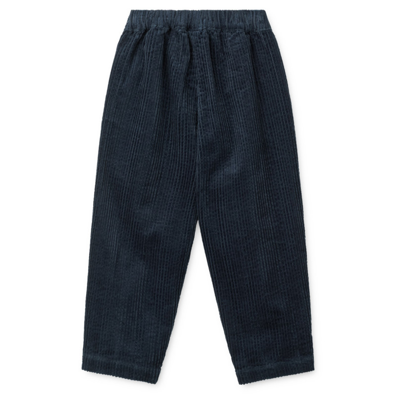 LIEWOOD BORRIS Dětské manšestrové kalhoty Classic navy