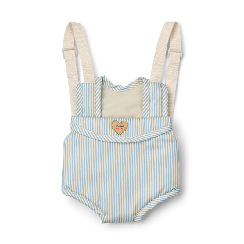 LIEWOOD ELEANOR Dětské nosítko na panenky Stripe Beach blue