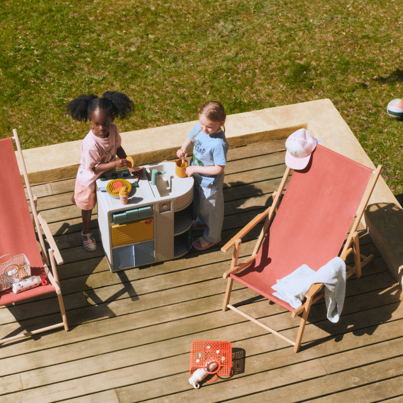 LIEWOOD ELIO Dětská kuchyňská sada na hraní Beach Blue Multi mix