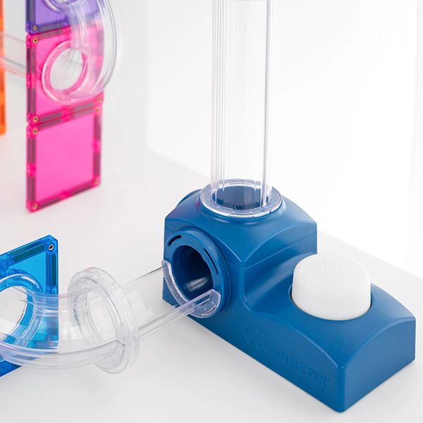 Magnetická stavebnice CONNETIX® Ball Run Launcher Pack 47 dílů