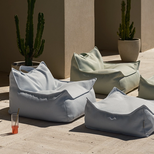 Otoman Wigiwama® – Azure Outdoor Square