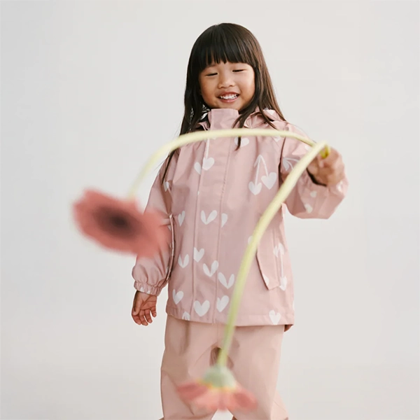 LIEWOOD nepromokavý set Pedia – bunda a kalhoty Sweethearts / Pale tuscany