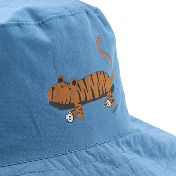 LIEWOOD dětský oboustranný klobouček Damon Riverside / Creme de la creme