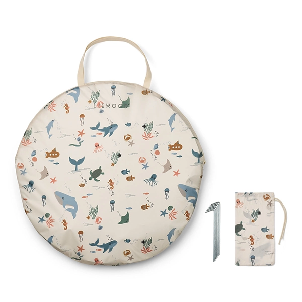 LIEWOOD plážový stan s bazénkem Everett Sea creature / Sandy LIEWOOD plážový stan s bazénkem Everett Sea creature / Sandy