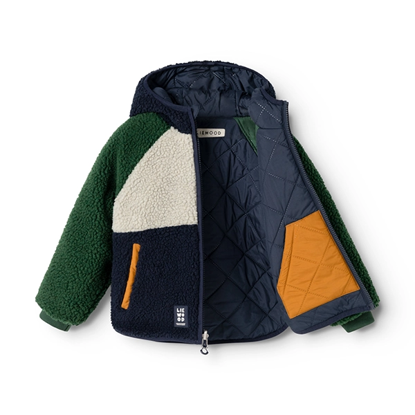LIEWOOD JACKSON oboustranná bunda Garden green multi mix LIEWOOD JACKSON oboustranná bunda Garden green multi mix