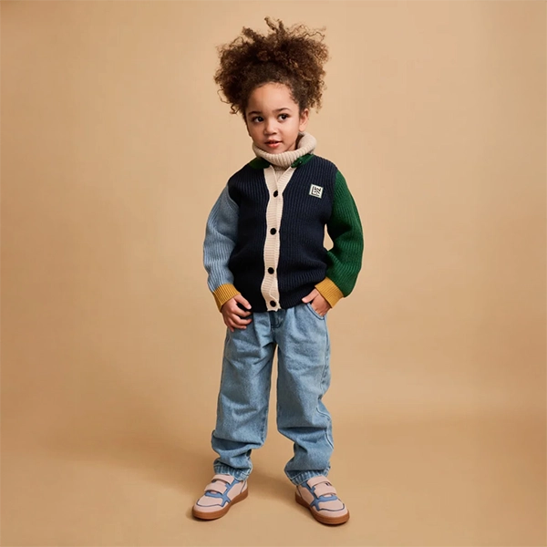 LIEWOOD THEA bavlněný kardigan Classic navy multi mix LIEWOOD THEA bavlněný kardigan Classic navy multi mix